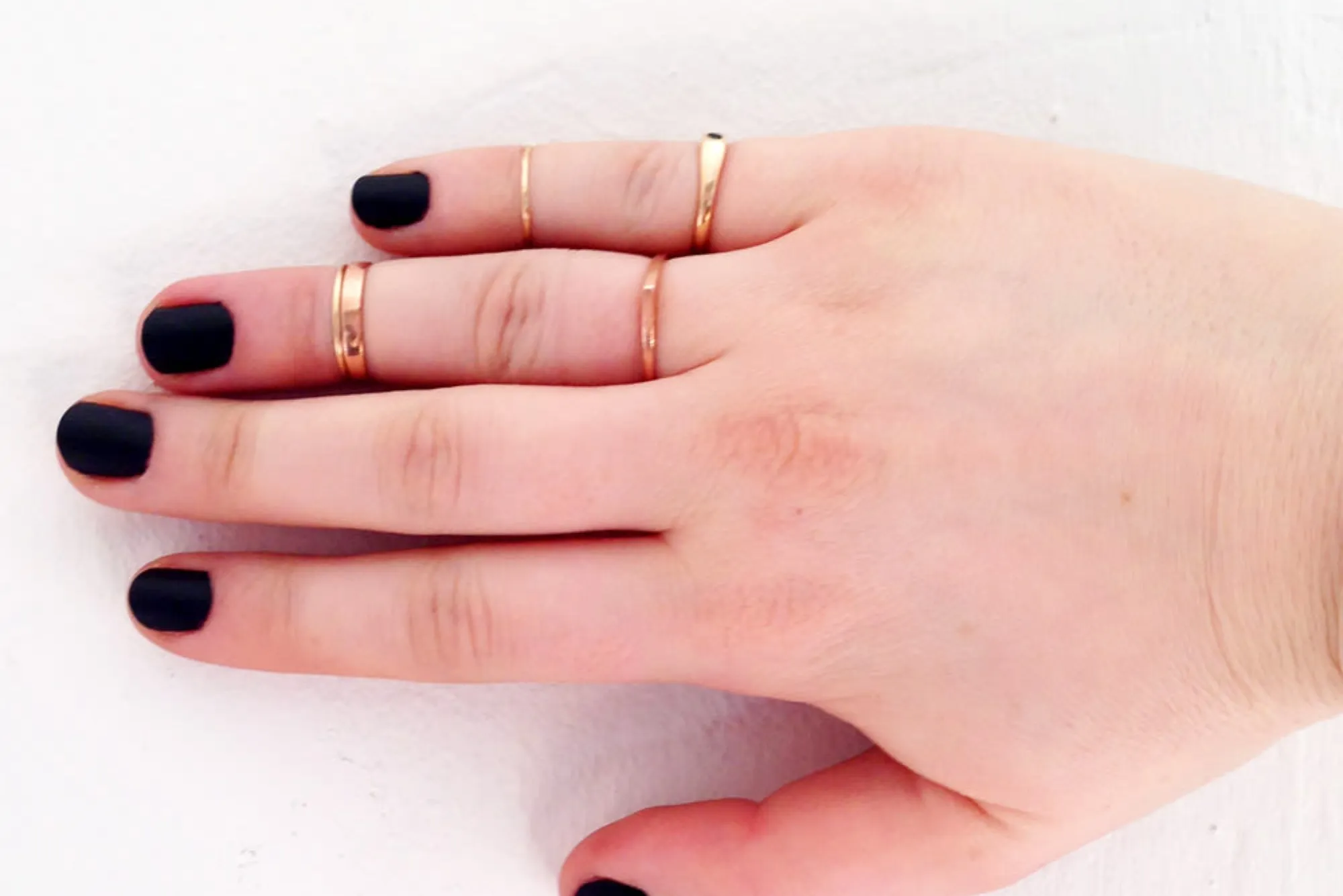 Rocking Black Nail Polish