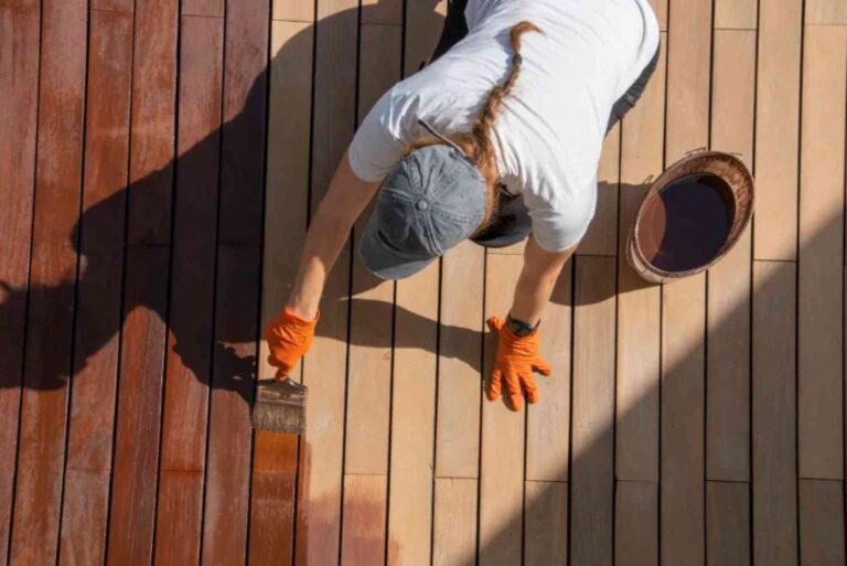 Deck Staining in Eau Claire WI 